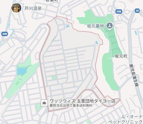 現地案内図