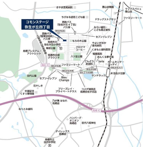現地案内図