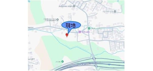 飯塚市　多田1期　2号棟　【一戸建て】 現地案内図