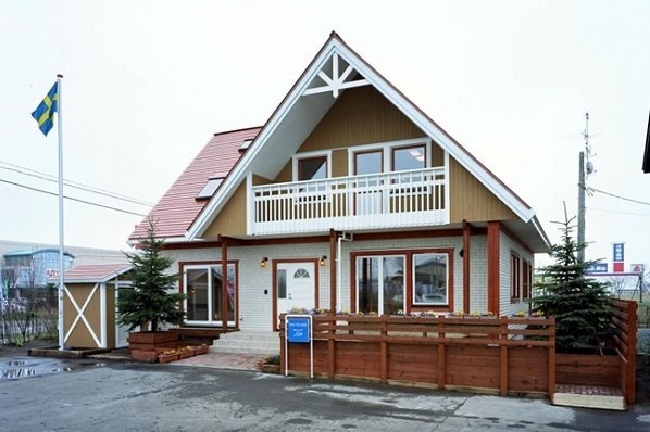 スウェーデンハウス 釧路モデルハウス1
