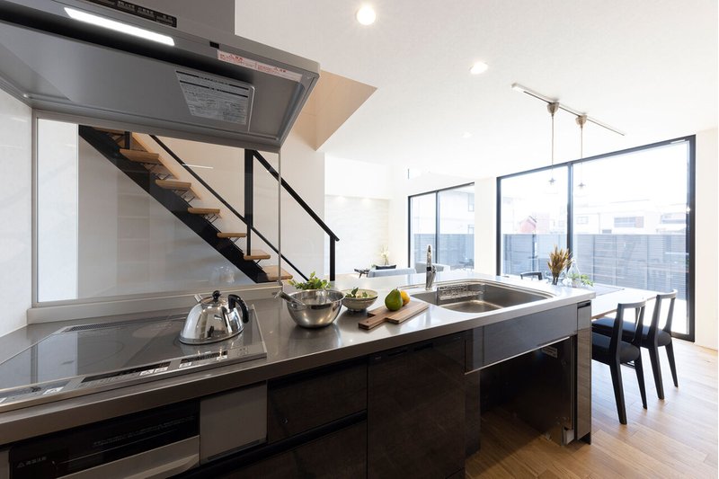 キッチン・台所 #ガラス の建築事例・施工実例・価格 | 注文住宅
