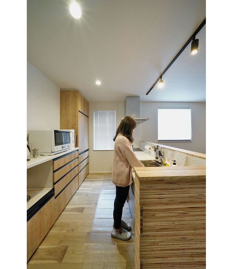 キッチン・台所 #黒 の建築事例・施工実例・価格 | 注文住宅（17ページ）
