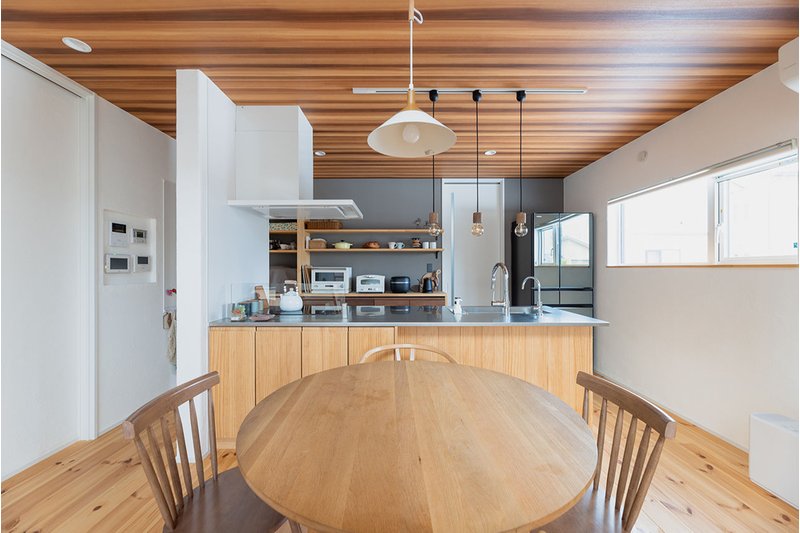 キッチン・台所 #パイン の建築事例・施工実例・価格 | 注文住宅