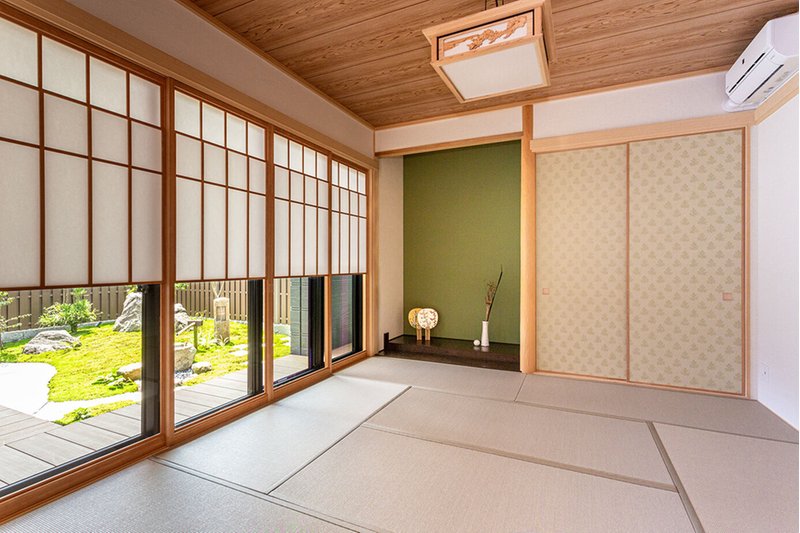 撮影ブース 背景 高砂台 パーテーション ヘリンボーン