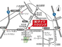 ダイワハウジング本社店舗地図