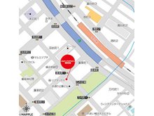 JR京浜東北線「関内」駅徒歩3分。6階になります。