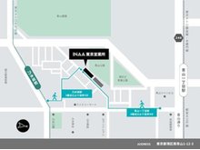 最寄り駅からの地図