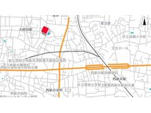 【店舗までの広域地図】当社は、東武大師線「大師前駅」から徒歩4分の場所にございます!関東三大厄除大師で有名な西新井大師のすぐ近くです♪