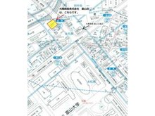 富山大学のすぐそば店舗後ろ側に駐車場があります。