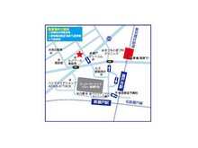 第二駐車場は、愛知環状鉄道高架下にございます。店舗にて精算いたしますので、店舗前駐車場が満車の場合は、こちらをご利用ください。