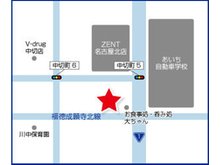 国道41号線沿い、ZENT名古屋北店様の向かいにハウスドゥ  北区城北はございます。お客様駐車場も12台完備しております。