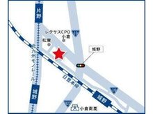 店舗専用駐車場は3台完備!!北九州高速鉄道 片野駅 から徒歩6分JR日豊本線 城野駅 から徒歩9分バス停 城野四角 より徒歩 1分